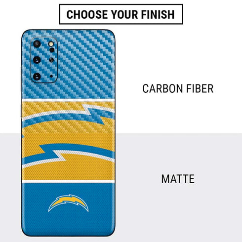 NFL Los Angeles Chargers Zone Block Galaxy S20 Plus Skin