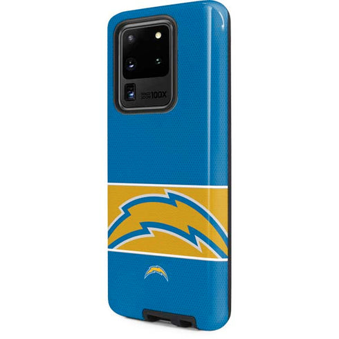 NFL Los Angeles Chargers Zone Block Galaxy S20 Ultra 5G Pro Case