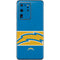 NFL Los Angeles Chargers Zone Block Galaxy S20 Ultra 5G Skin