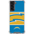NFL Los Angeles Chargers Zone Block Galaxy S21 5G Clear Case