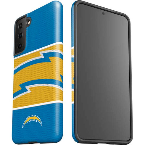 NFL Los Angeles Chargers Zone Block Galaxy S21 FE Pro Case