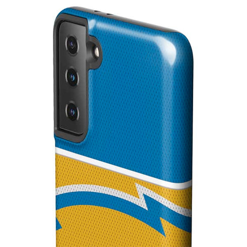 NFL Los Angeles Chargers Zone Block Galaxy S21 Plus 5G Pro Case