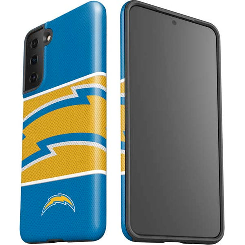 NFL Los Angeles Chargers Zone Block Galaxy S21 Plus 5G Pro Case