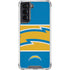 NFL Los Angeles Chargers Zone Block Galaxy S22 Clear Case