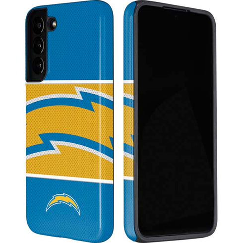 NFL Los Angeles Chargers Zone Block Galaxy S22 Plus Pro Case