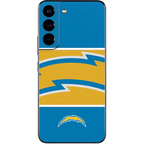 NFL Los Angeles Chargers Zone Block Galaxy S22 Skin
