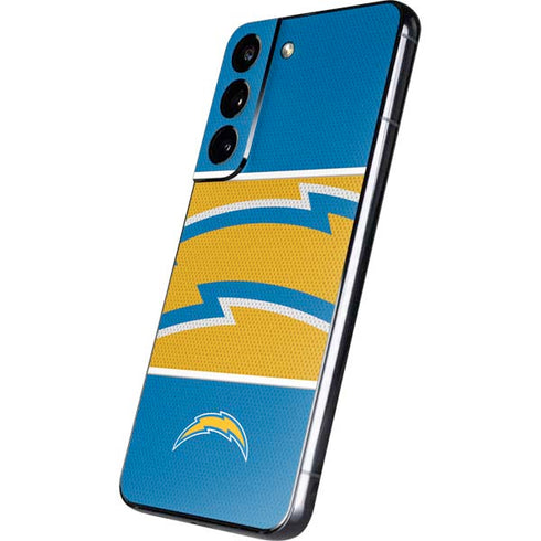 NFL Los Angeles Chargers Zone Block Galaxy S22 Skin