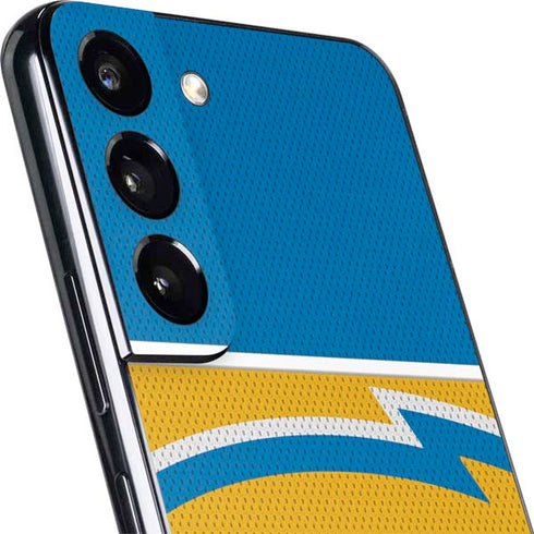 NFL Los Angeles Chargers Zone Block Galaxy S22 Skin