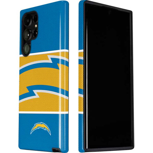 NFL Los Angeles Chargers Zone Block Galaxy S22 Ultra Pro Case