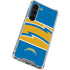 NFL Los Angeles Chargers Zone Block Galaxy S23 Clear Case