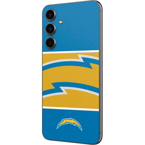 NFL Los Angeles Chargers Zone Block Galaxy S23 FE Skin