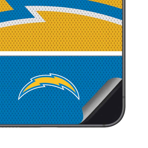 NFL Los Angeles Chargers Zone Block Galaxy S23 FE Skin