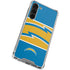 NFL Los Angeles Chargers Zone Block Galaxy S23 Plus Clear Case