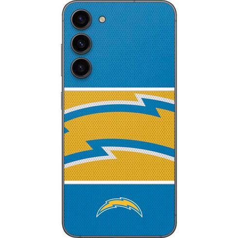 NFL Los Angeles Chargers Zone Block Galaxy S23 Plus Skin