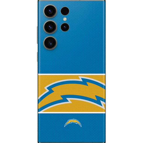 NFL Los Angeles Chargers Zone Block Galaxy S23 Ultra Skin