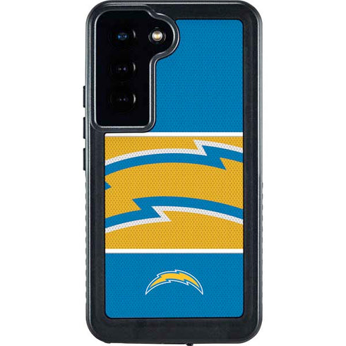 NFL Los Angeles Chargers Zone Block Galaxy S23 Waterproof Case