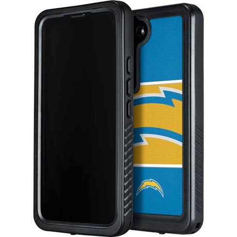 NFL Los Angeles Chargers Zone Block Galaxy S23 Waterproof Case