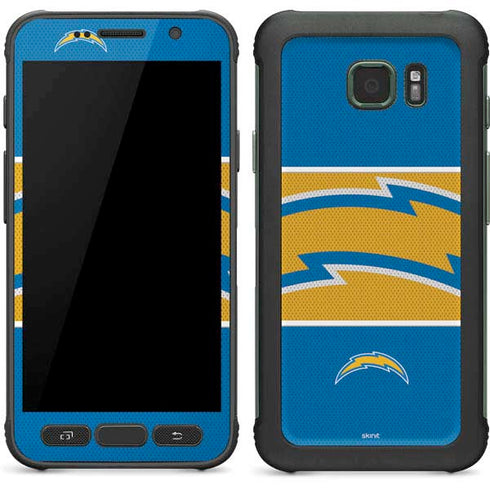 NFL Los Angeles Chargers Zone Block Galaxy S7 Active Skin