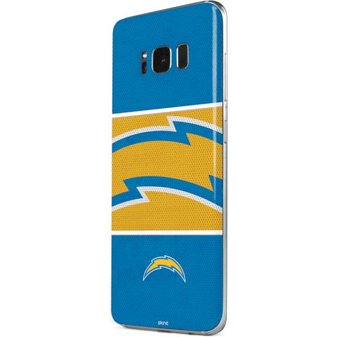 NFL Los Angeles Chargers Zone Block Galaxy S8 Plus Skin