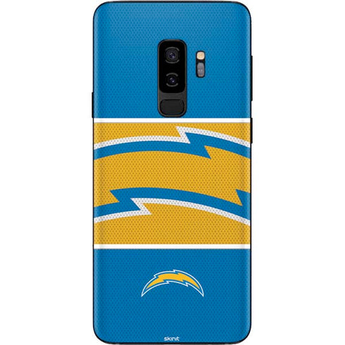 NFL Los Angeles Chargers Zone Block Galaxy S9 Plus Skin