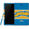 NFL Los Angeles Chargers Zone Block Samsung Galaxy Tab Skin