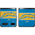 NFL Los Angeles Chargers Zone Block Galaxy Z Flip Skin