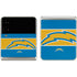 NFL Los Angeles Chargers Zone Block Galaxy Z Flip3 5G Skin