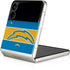 NFL Los Angeles Chargers Zone Block Galaxy Z Flip3 5G Skin