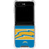 NFL Los Angeles Chargers Zone Block Galaxy Z Flip5 5G Clear Case