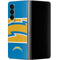 NFL Los Angeles Chargers Zone Block Galaxy Z Fold4 5G Skin