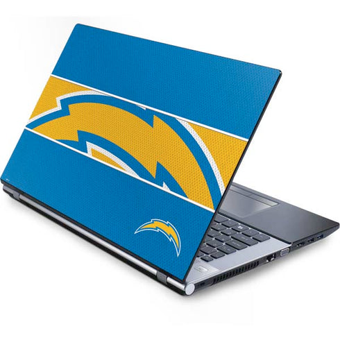 NFL Los Angeles Chargers Zone Block Generic Laptop Skin