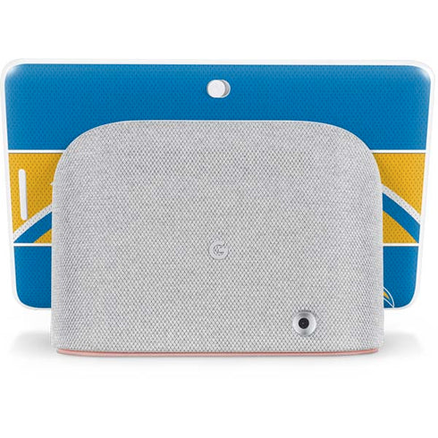 NFL Los Angeles Chargers Zone Block Google Home Hub Skin