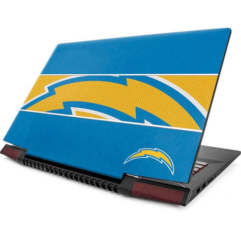 NFL Los Angeles Chargers Zone Block Lenovo IdeaPad Skin
