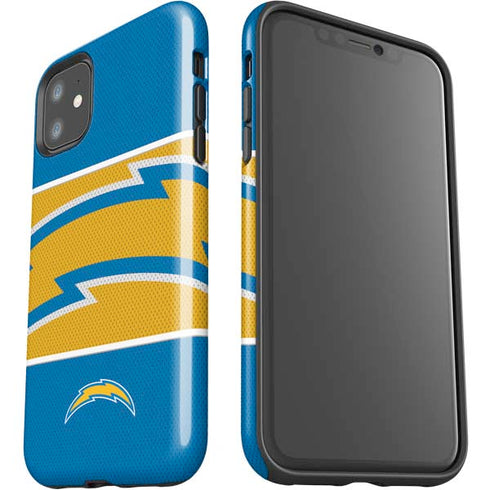 NFL Los Angeles Chargers Zone Block iPhone 11 Impact Case