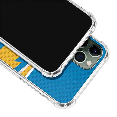 NFL Los Angeles Chargers Zone Block iPhone 11 Pro Max Clear Case