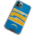 NFL Los Angeles Chargers Zone Block iPhone 11 Pro Max Clear Case