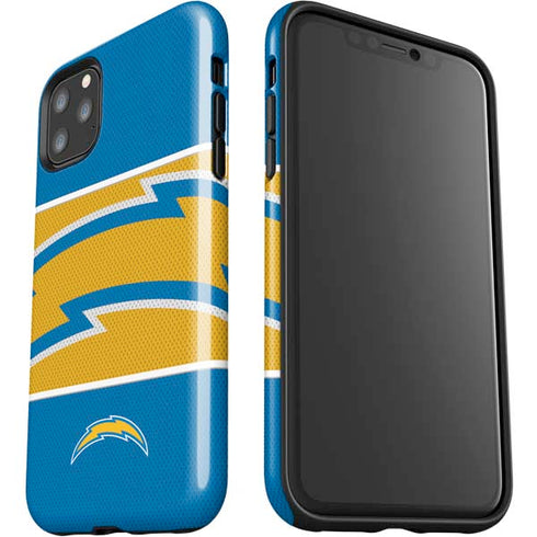 NFL Los Angeles Chargers Zone Block iPhone 11 Pro Max Impact Case