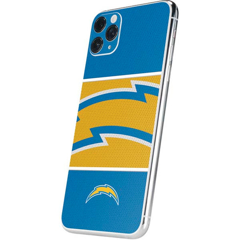 NFL Los Angeles Chargers Zone Block iPhone 11 Pro Max Skin