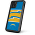 NFL Los Angeles Chargers Zone Block iPhone 11 Pro Max Waterproof Case