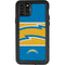 NFL Los Angeles Chargers Zone Block iPhone 11 Pro Max Waterproof Case