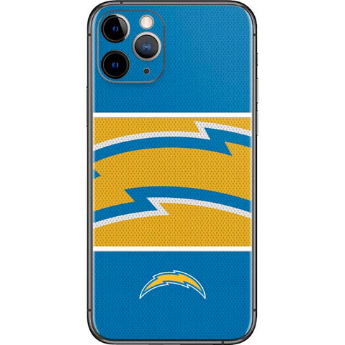 NFL Los Angeles Chargers Zone Block iPhone 11 Pro Skin