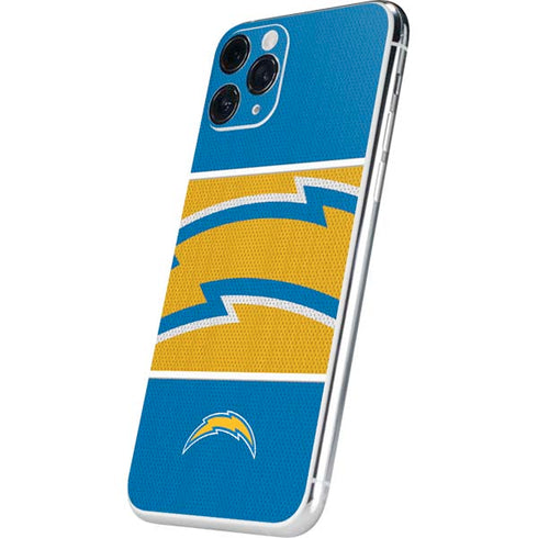 NFL Los Angeles Chargers Zone Block iPhone 11 Pro Skin