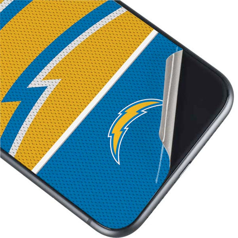 NFL Los Angeles Chargers Zone Block iPhone 11 Skin