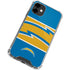 NFL Los Angeles Chargers Zone Block iPhone 12 Clear Case