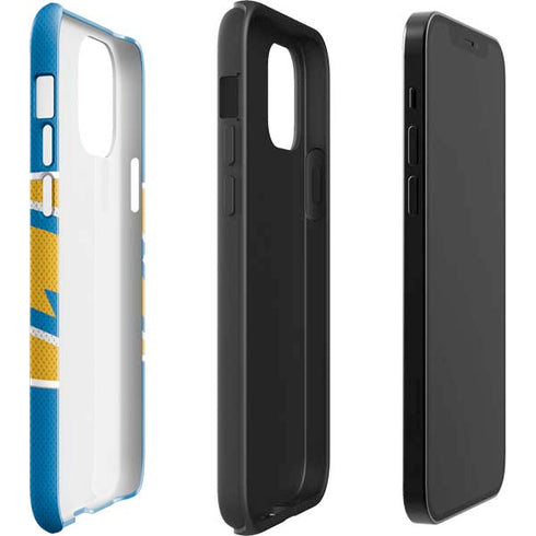 NFL Los Angeles Chargers Zone Block iPhone 12 Impact Case