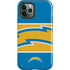 NFL Los Angeles Chargers Zone Block iPhone 12 Pro Impact Case