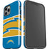 NFL Los Angeles Chargers Zone Block iPhone 12 Pro Impact Case