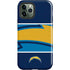 NFL Los Angeles Chargers Zone Block iPhone 12 Pro Max Impact Case