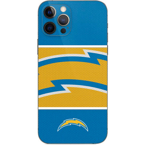 NFL Los Angeles Chargers Zone Block iPhone 12 Pro Skin