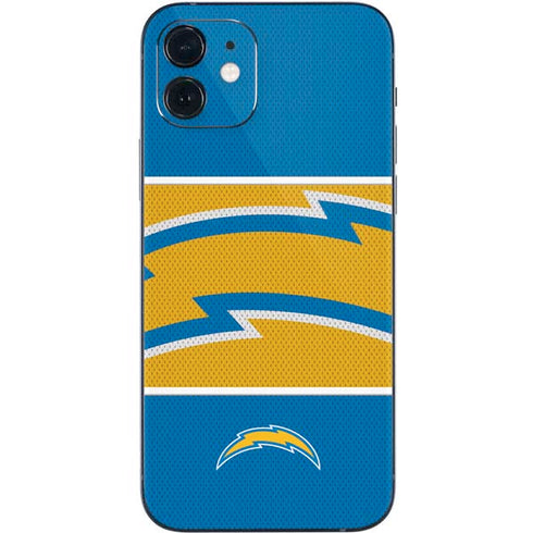 NFL Los Angeles Chargers Zone Block iPhone 12 Skin